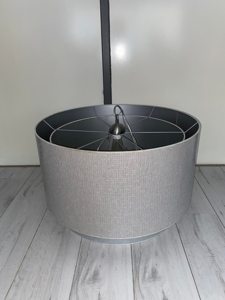 Dubbele lampenkap, Huis en Inrichting, Lampen | Lampenkappen, Ophalen of Verzenden, Zo goed als nieuw, Rechthoekig, 50 cm of meer