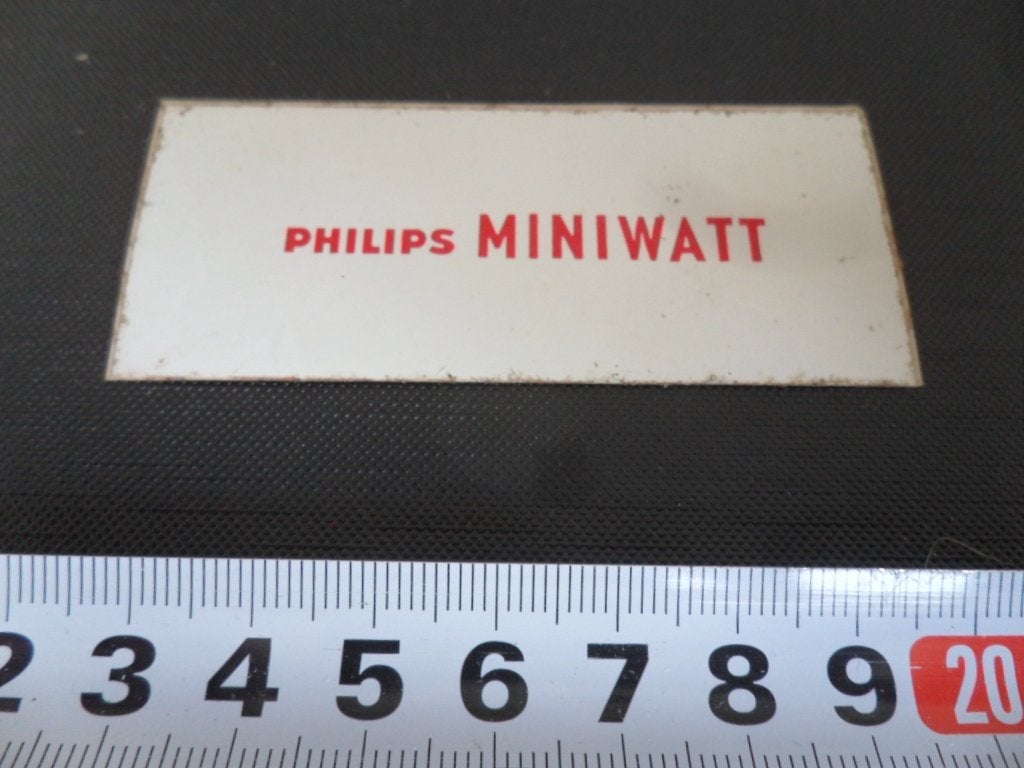 sticker EHV  PHILIPS MINIWATT, Verzamelen, Ophalen of Verzenden, Zo goed als nieuw