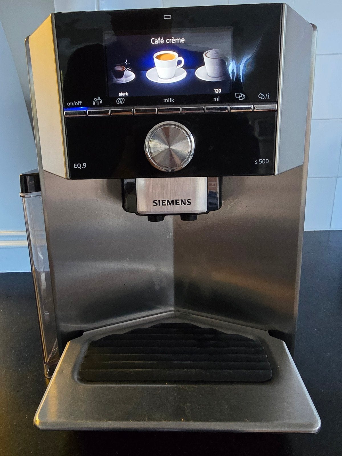 Siemens EQ.9 S500 volautomatische espressomachine, Ophalen, Gebruikt, Espresso apparaat, Koffiebonen