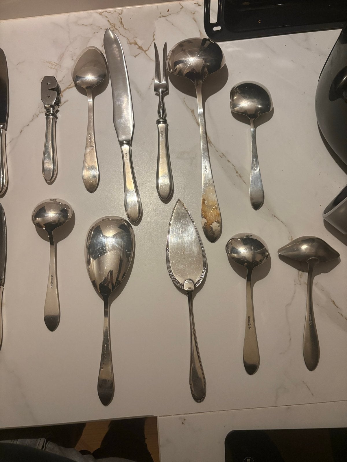 Verzilverd bestek, Antiek en Kunst, Ophalen