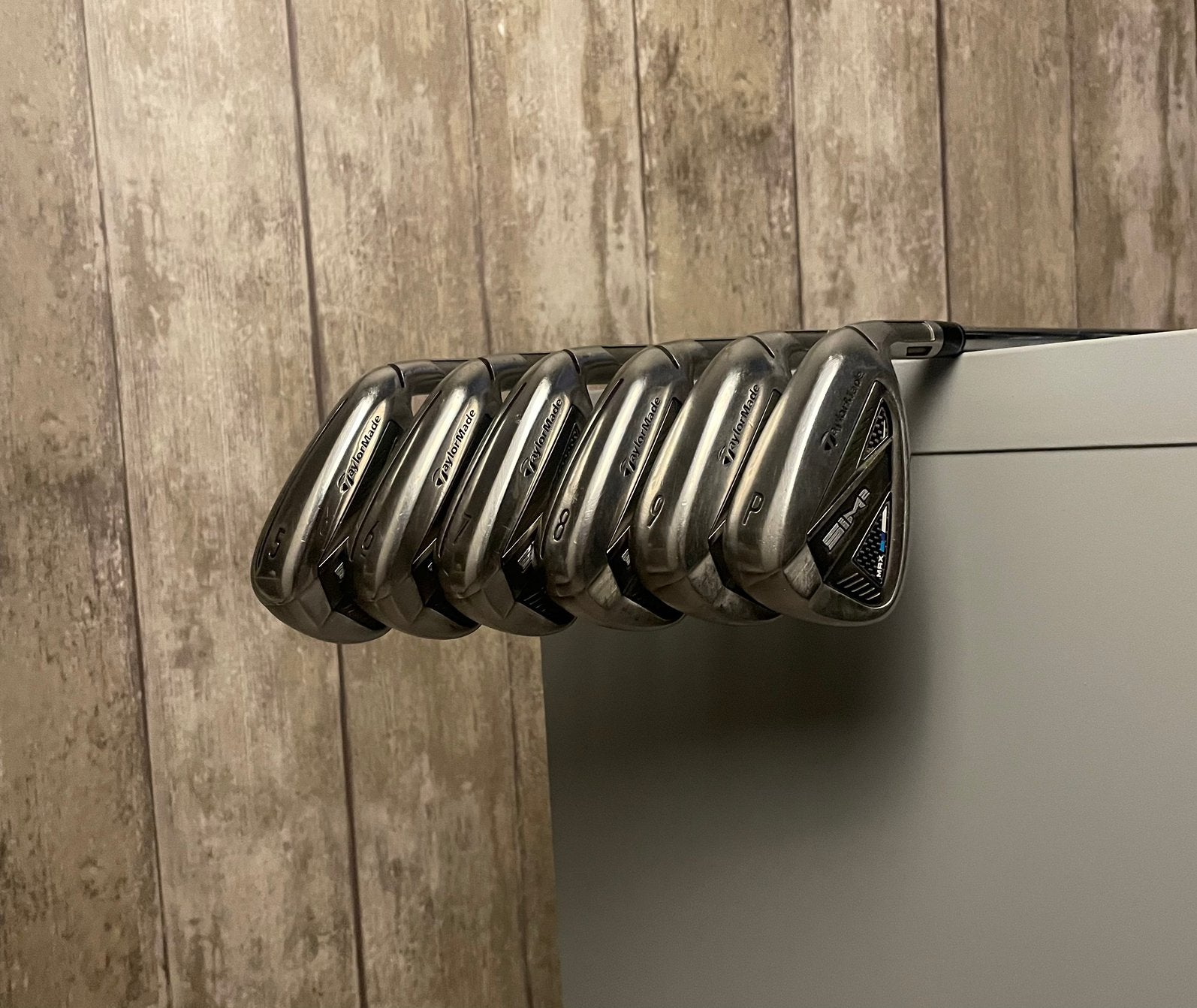 TaylorMade SIM2 MAX IJzerset 5-P | KBS 85g | Regular, Sport en Fitness, Ophalen of Verzenden, Zo goed als nieuw, Set, Overige merken