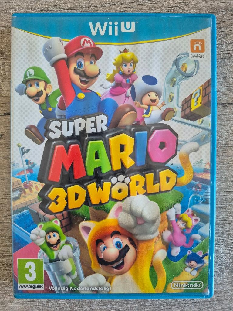 Super mario 3d world, Spelcomputers en Games, Games | Nintendo Wii U, Avontuur en Actie, Gebruikt, Ophalen of Verzenden, 3 spelers of meer