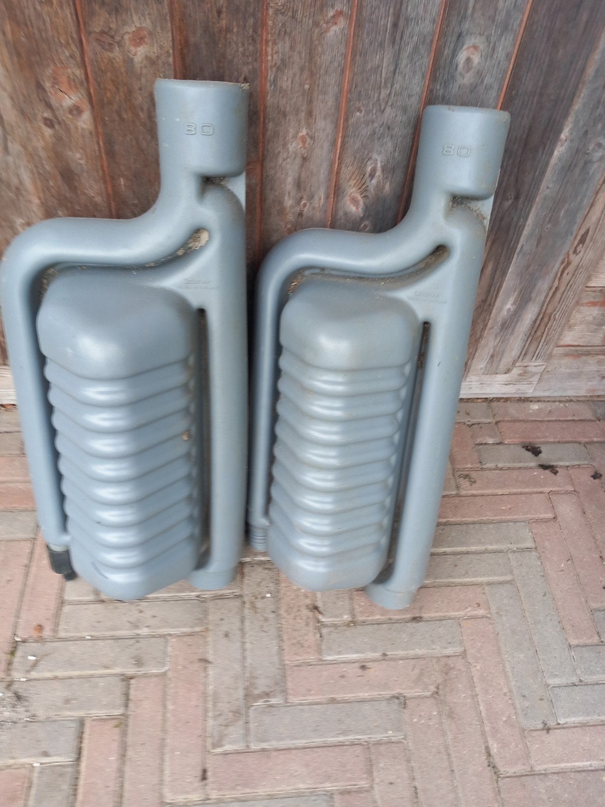 2 stuks curver regenton, Tuin en Terras, Minder dan 75 liter, Ophalen