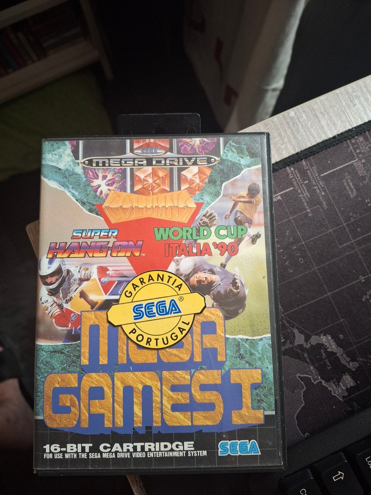 Sega Mega Games 1 - Mega Drive (3-in-1 cartridge), Gebruikt, 2 spelers, Ophalen of Verzenden, Mega Drive