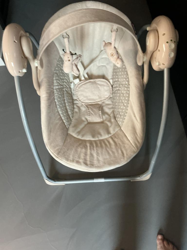 Wipstoeltje schommel, Kinderen en Baby's, Wipstoeltjes, Gebruikt, Schommelstoel, Verstelbaar, Ophalen