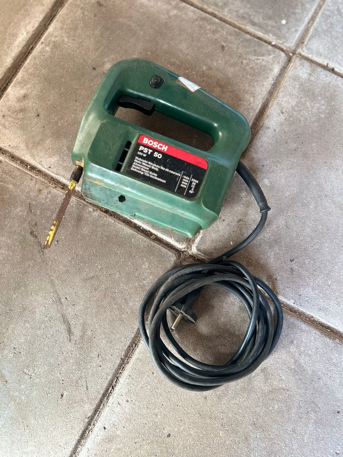 Bosch PST 50 Decoupeerzaag, Ophalen, Gebruikt, Decoupeerzaag, 30 tot 70 mm