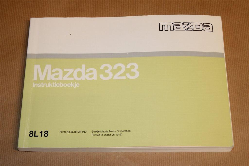 Mazda 323 — Instructieboekje 1996, Ophalen of Verzenden