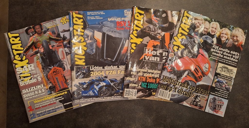 motorbladen kicXstart, Ophalen of Verzenden, Gelezen, Algemeen
