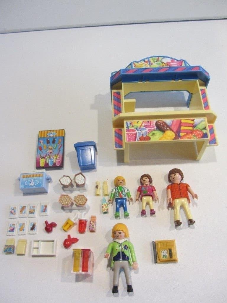 PLAYMOBIL Snoepkraam - 5555 snoep winkeltje, Ophalen of Verzenden, Gebruikt, Losse onderdelen