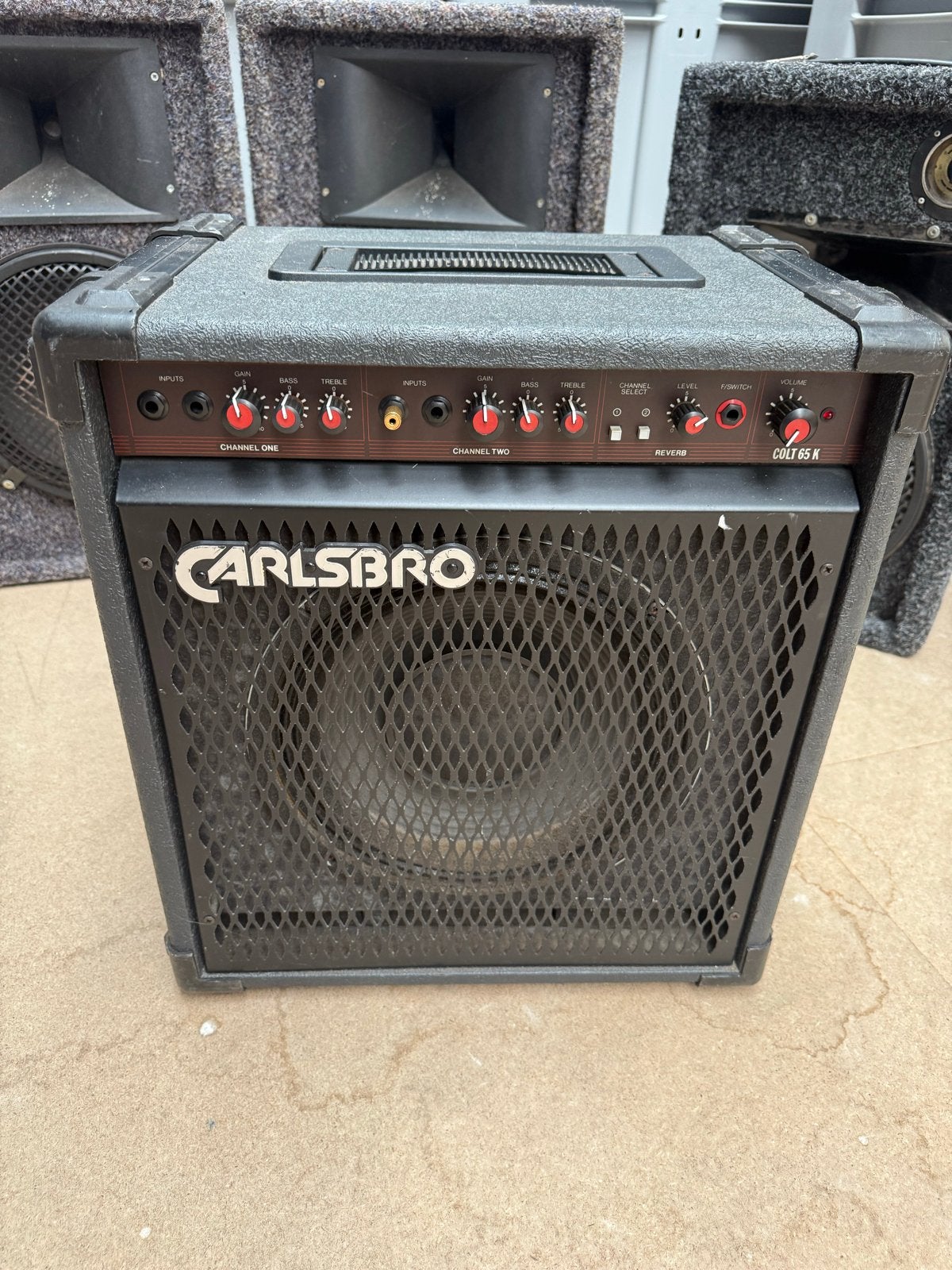 Muziek installatie / boxen / Carlsbro, Audio, Tv en Foto, Luidsprekers, Ophalen, Gebruikt, Overige merken