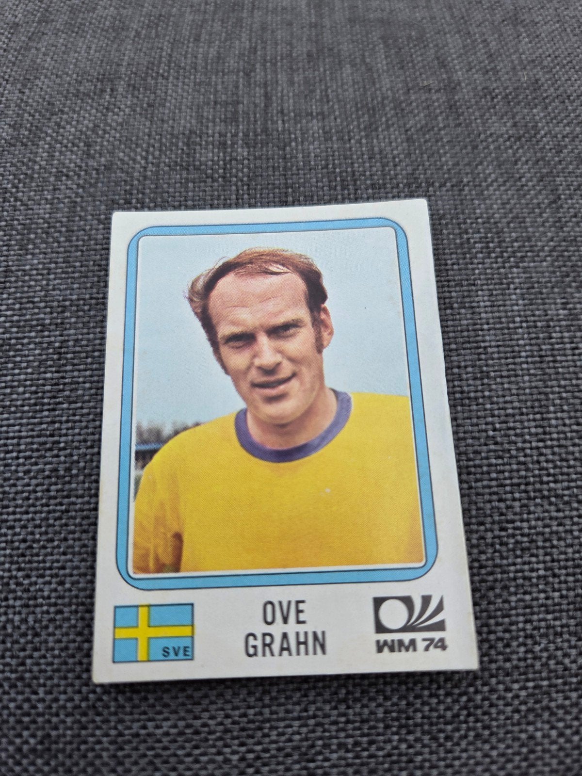 Panini WK 74, Ophalen of Verzenden, Zo goed als nieuw, Sticker