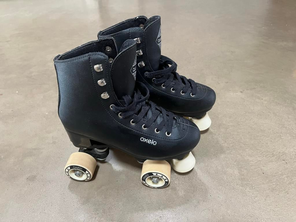 Oxelo Quad Skates - Zwart, Maat 38, Gebruikt, Overige typen, Dames, Ophalen
