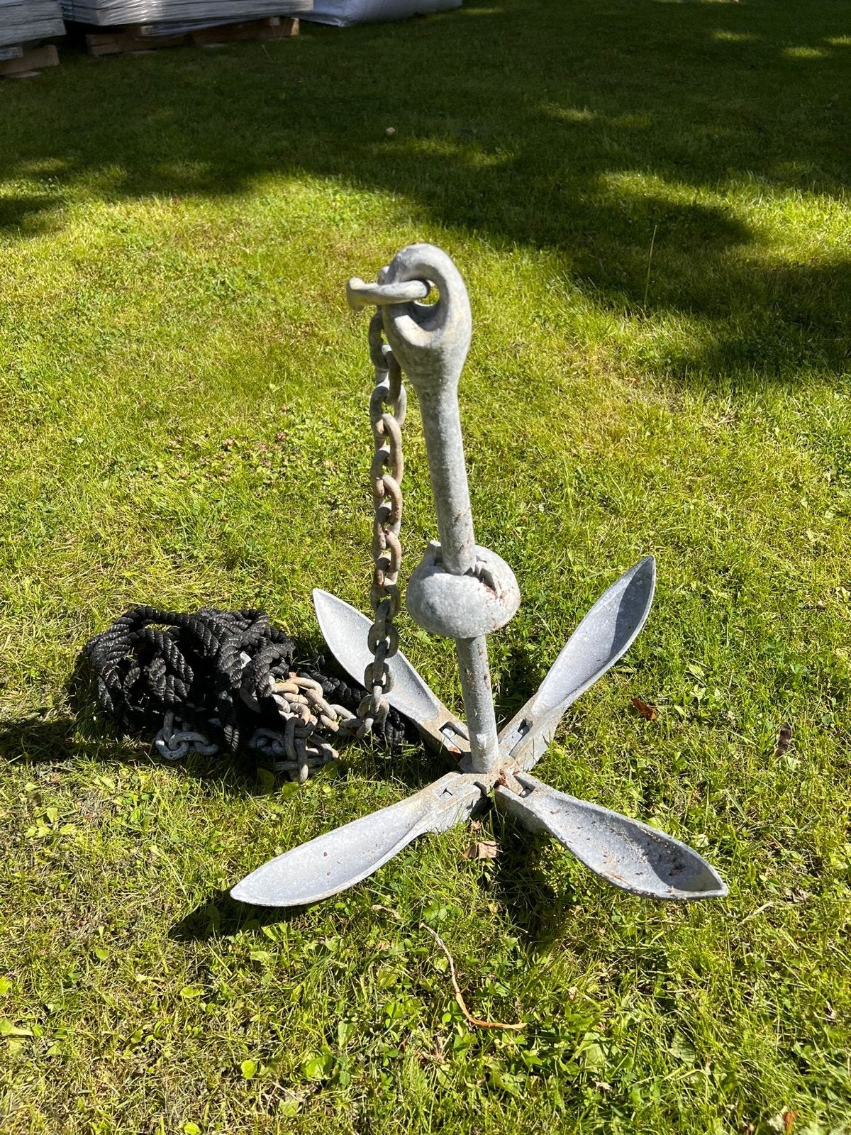 Anker met ketting en lijn, Ophalen, Gebruikt, Overige typen