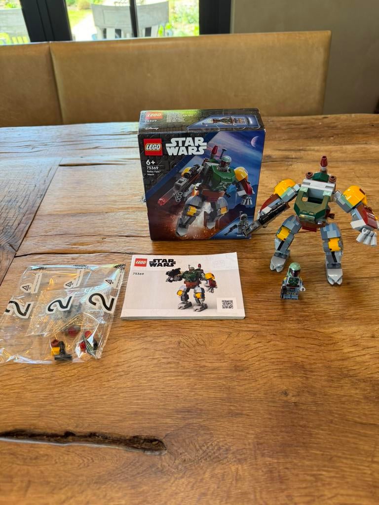 Lego star wars set 75369 Boba fett mech compleet, Star Wars, Lego, Nieuw, Ophalen of Verzenden