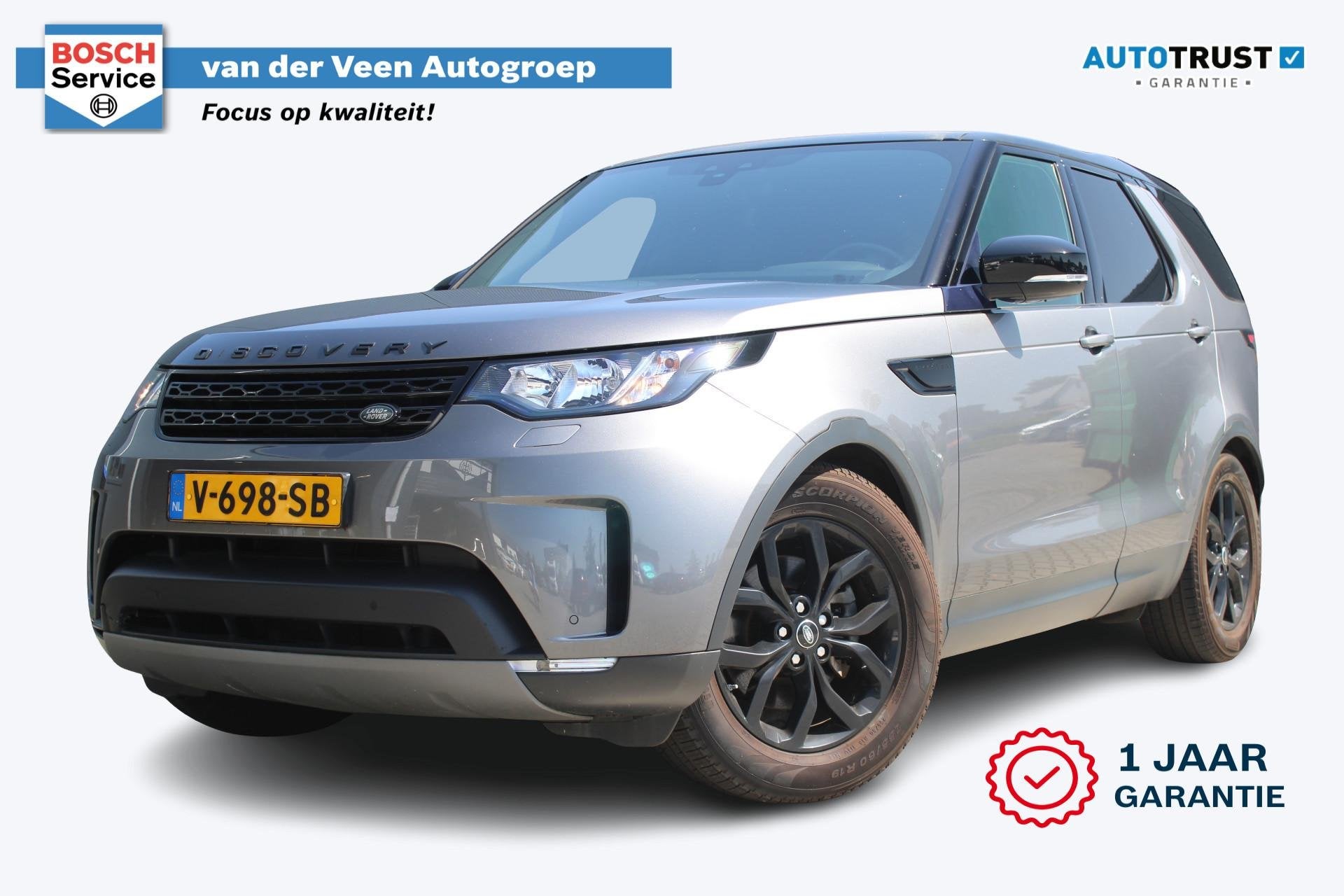 Land Rover Discovery 2.0 Td4 HSE Luxury | Incl. 12 Maanden g, 4 cilinders, 179 pk, 3000 kg, Bedrijf