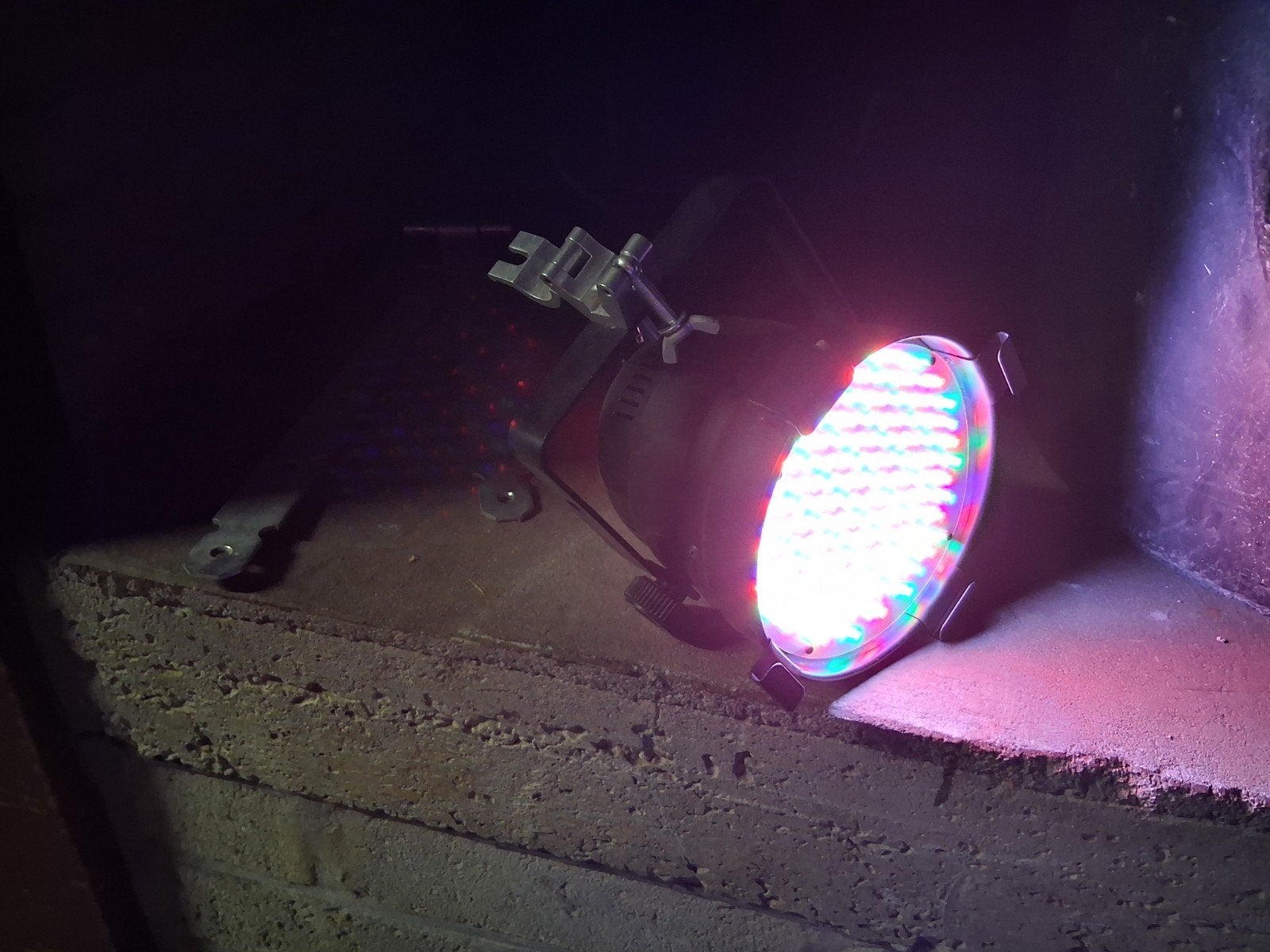 2x LED Parren voor de beginnende DJ - Kleurrijk Lichteffect, Ophalen, Gebruikt, Licht, Kleur