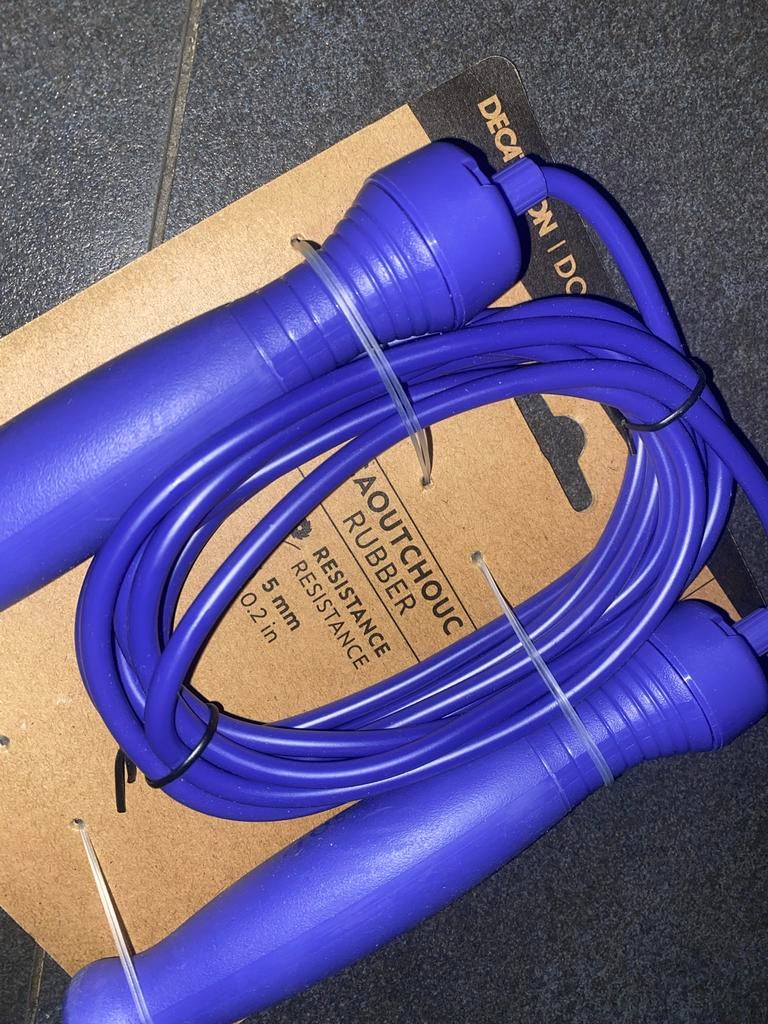Blauw springtouw, Ophalen of Verzenden, Sport-springtouw, Nieuw