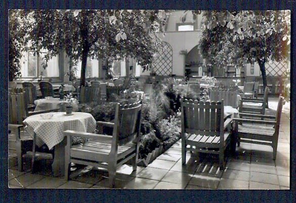 Wassenaar, Theeschenkerij Duinrell, Interieur. 1957., Ophalen of Verzenden, 1940 tot 1960, Gelopen, Zuid-Holland