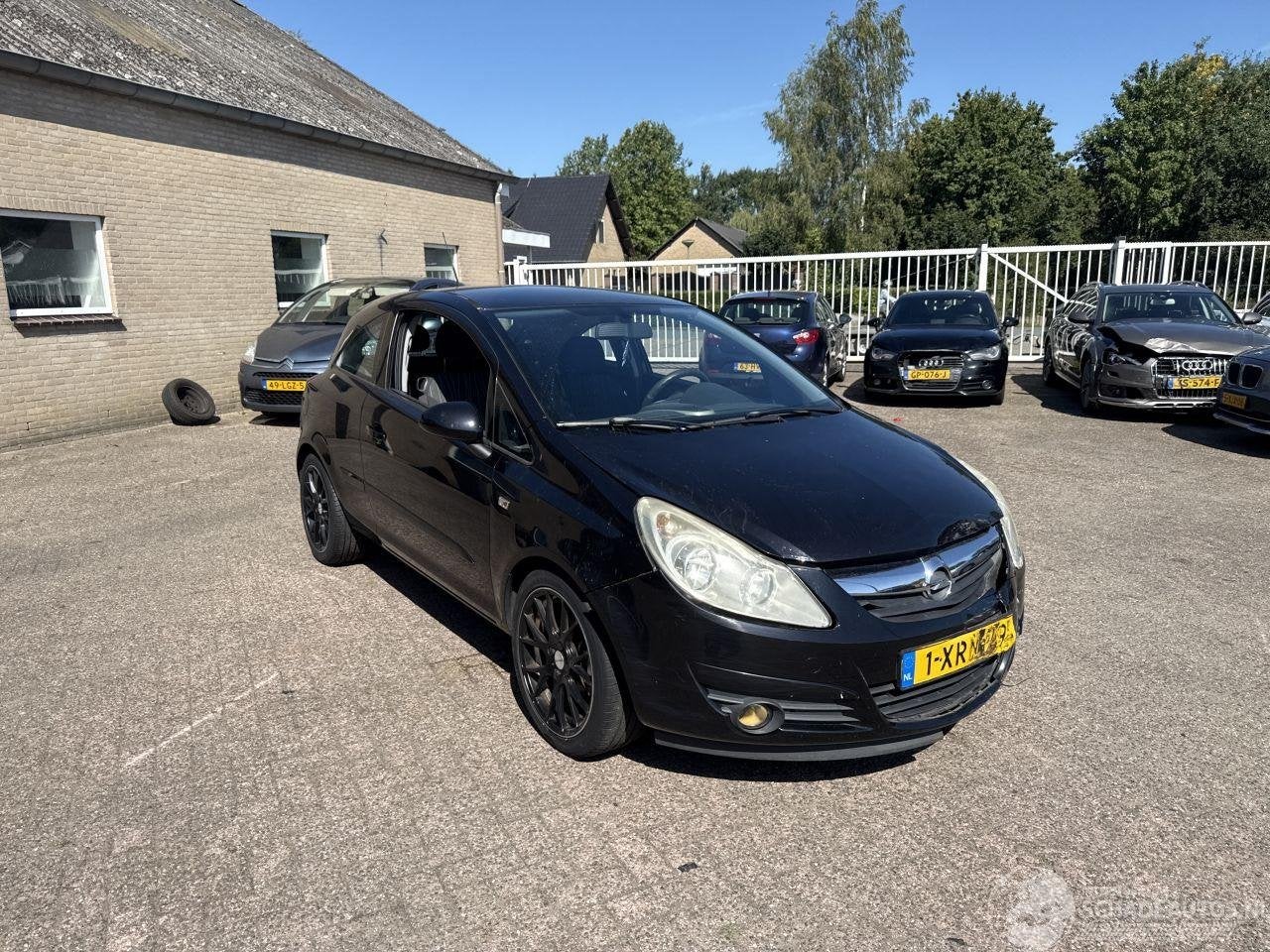 Opel Corsa 1.2-16V Business (bj 2007), Webaccessibility@stellantis.com, Stellantis N.V., 1229 cc, Zwart