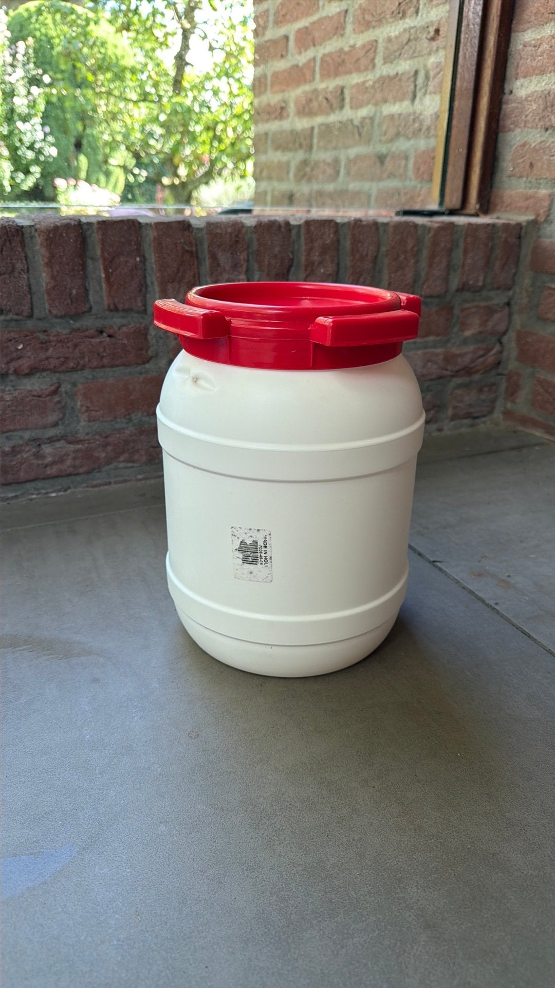 Voerton, 6 liter, Dieren en Toebehoren, Ophalen