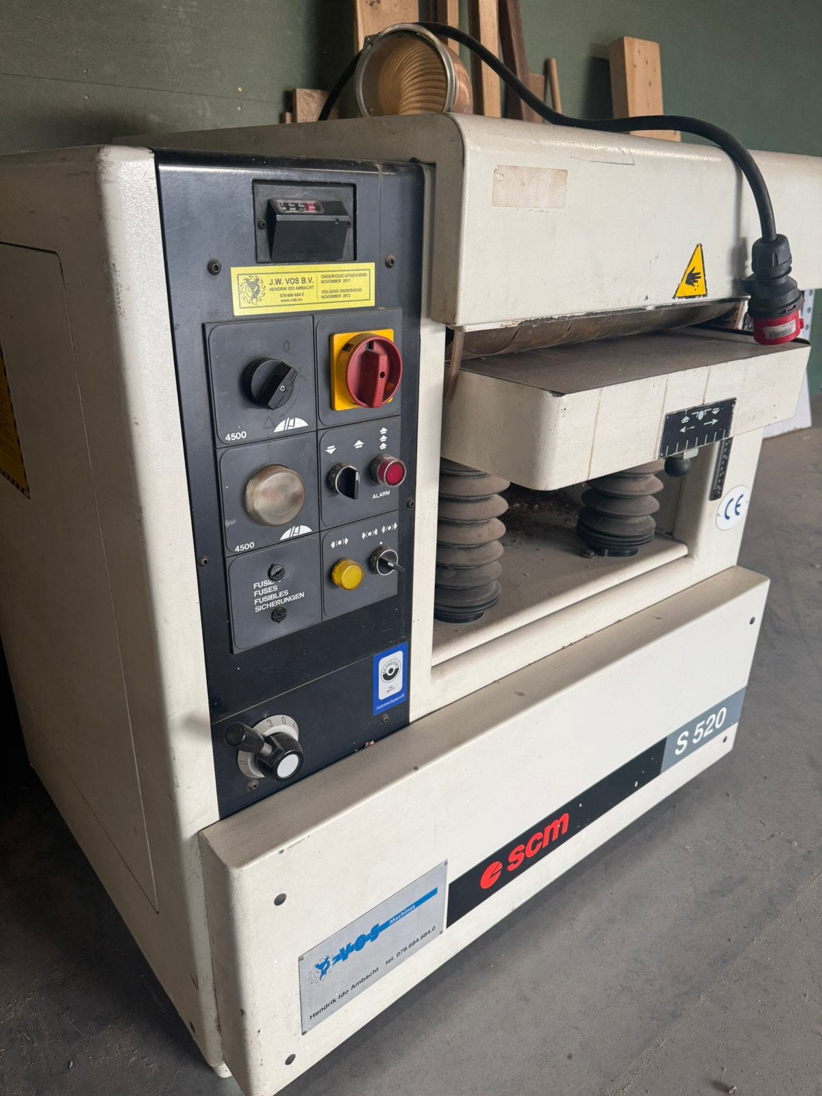Compete werkplaatsinrichting bewerkings machines., Ophalen, 1200 watt of meer, 70 mm of meer