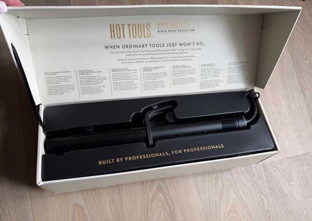 Hot Tools Pro artist digital salon 32mm curling Iron, Ophalen of Verzenden, Nieuw, Haarverzorging