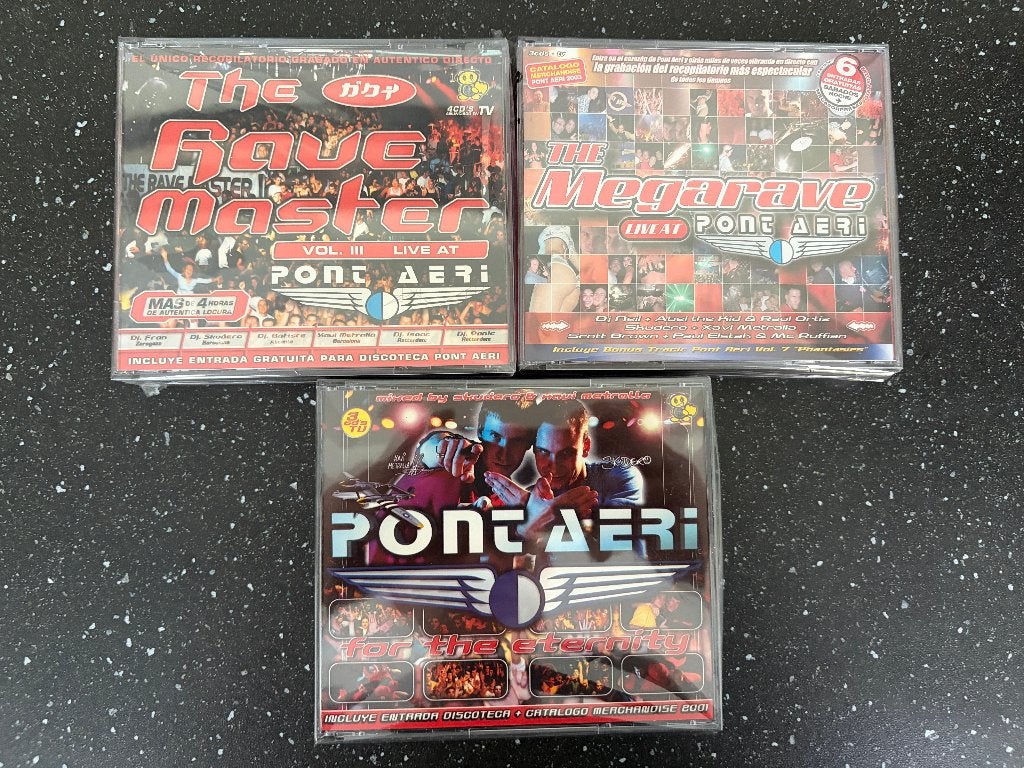 3 x Pont Aeri, Ophalen of Verzenden, Gebruikt, Hardcore, Boxset