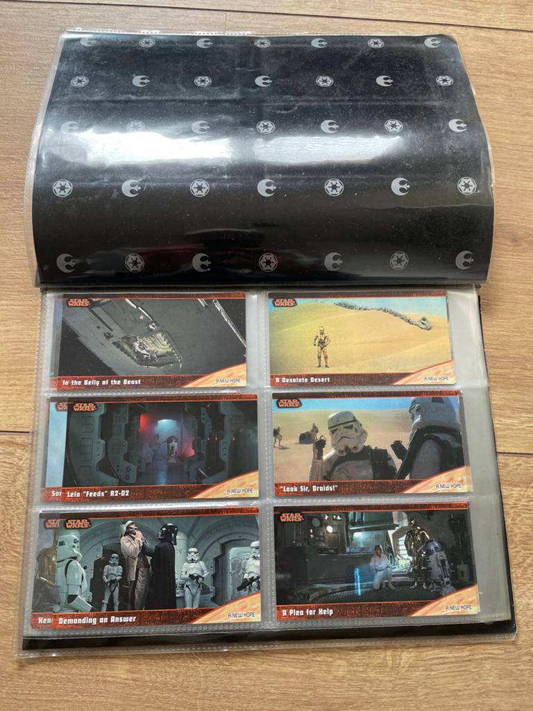 Star Wars Topps Widevision Trading Cards 1996 (Master Set), Ophalen of Verzenden, Gebruikt