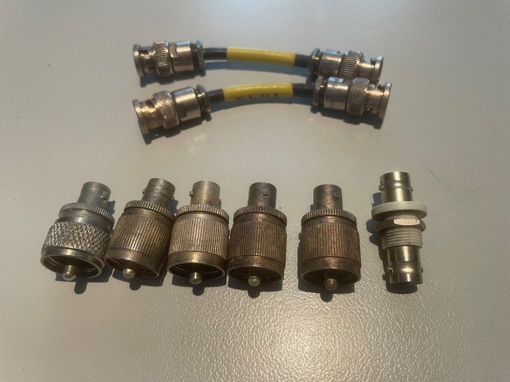 BNC PL259 Koppelstukken/ BNC kabeltjes, Ophalen of Verzenden, Gebruikt