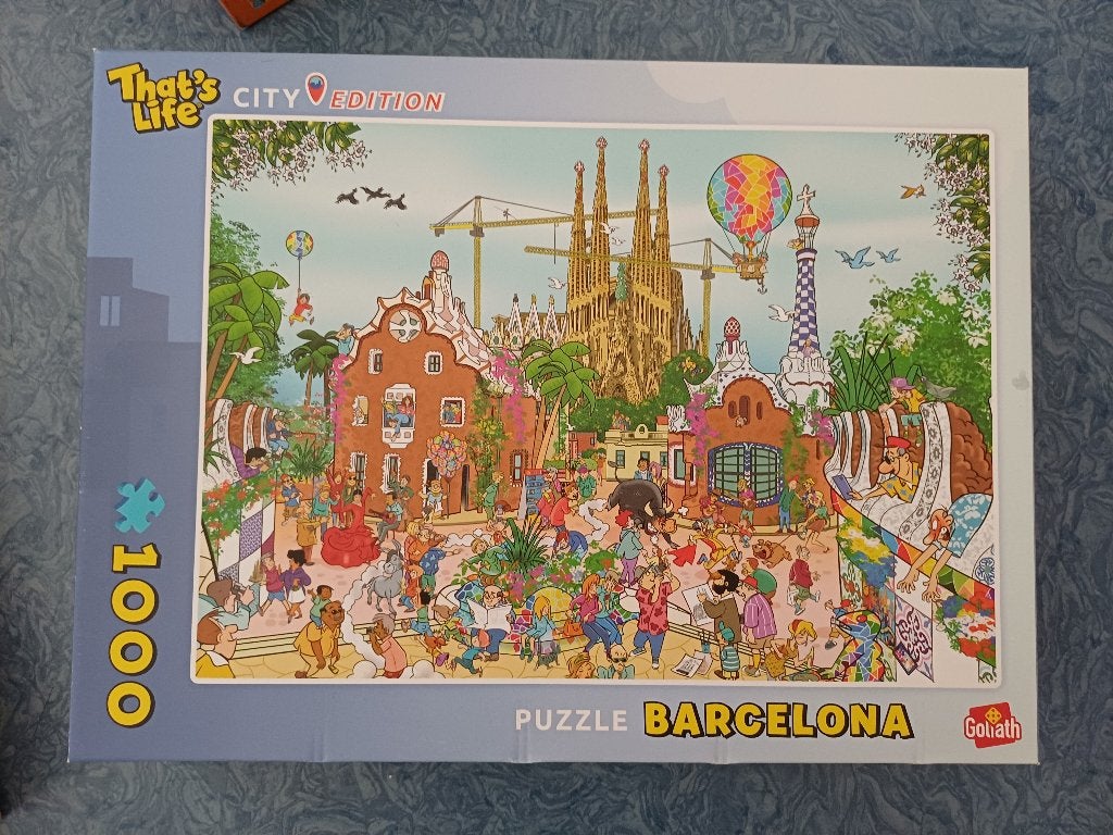 Thats life Barcelona city editions 1000 stukjes, Ophalen of Verzenden, 500 t/m 1500 stukjes, Nieuw