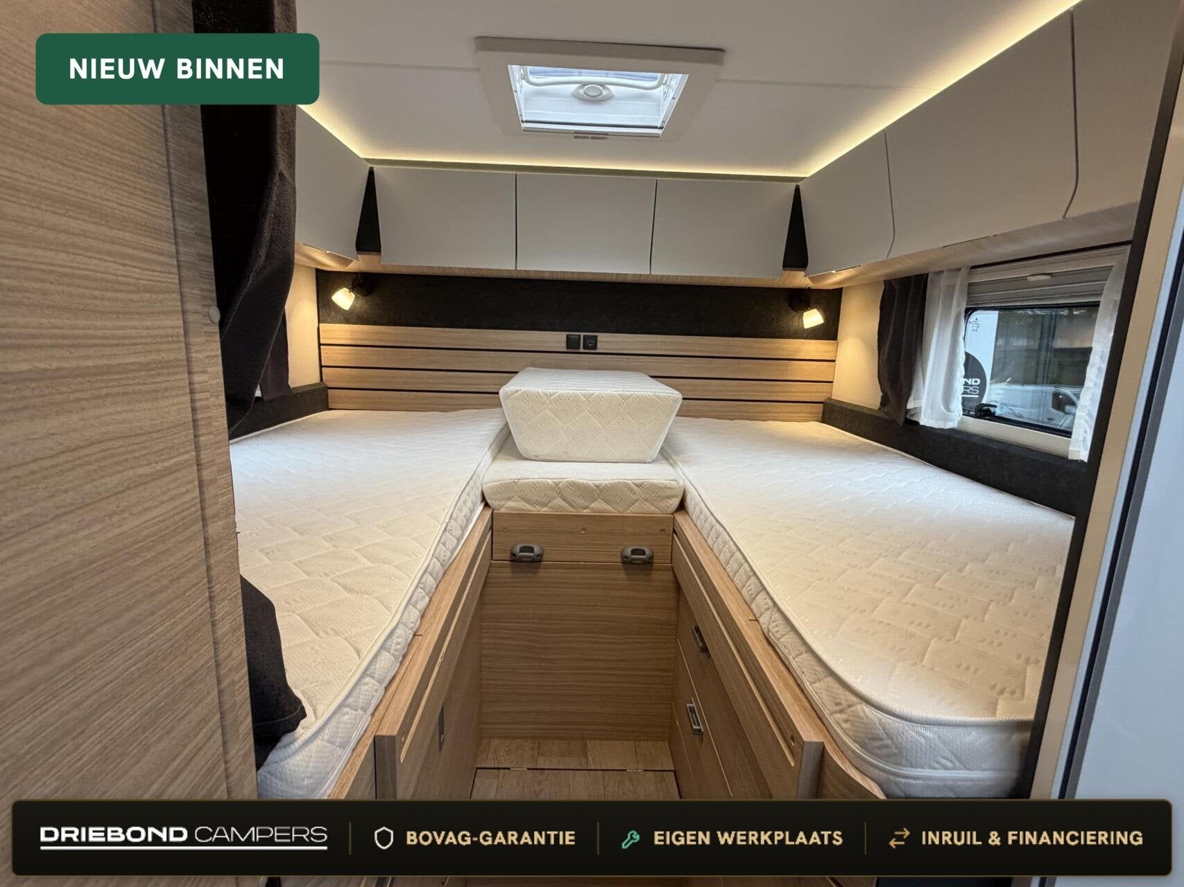 Hobby T70 GE 9-T Automaat Enkele Bedden EP-Level 2X Airco Zo, Caravans en Kamperen, Automaat, Hobby, 7 tot 8 meter, Bedrijf