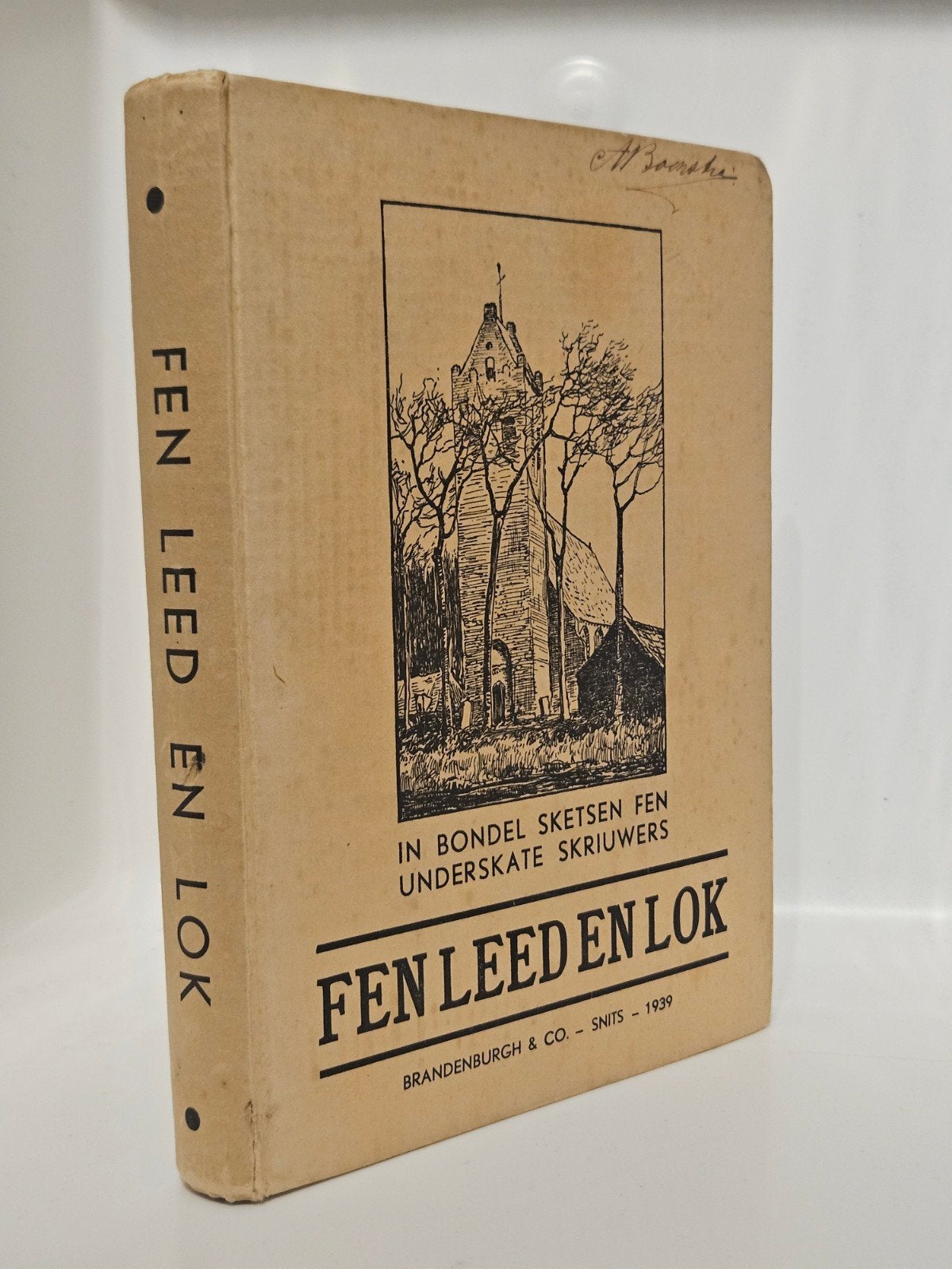 Antiek Fries boek Frysk Fen Leed en Lok 1939, Verzenden