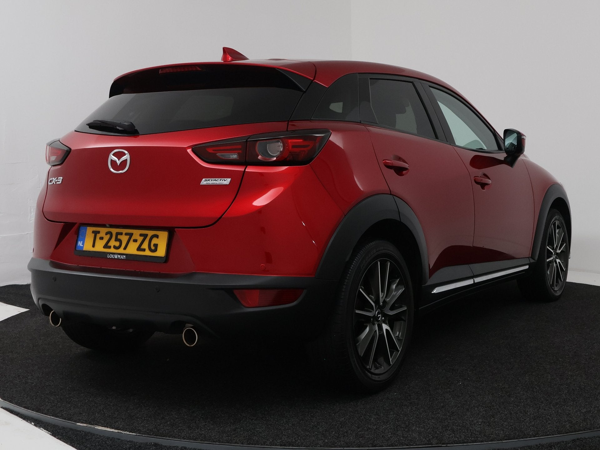 Mazda CX-3 2.0 SkyActiv-G 120 SkyLease GT | Carplay | Camera, 4 cilinders, Leder en Stof, Handgeschakeld, 16 km/l