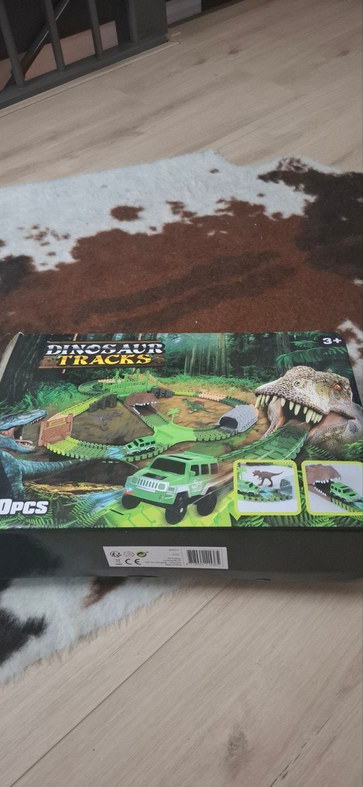 Dinosaur Tracks speelset auto baan 200 stuks, Ophalen of Verzenden, Nieuw, Jongen of Meisje
