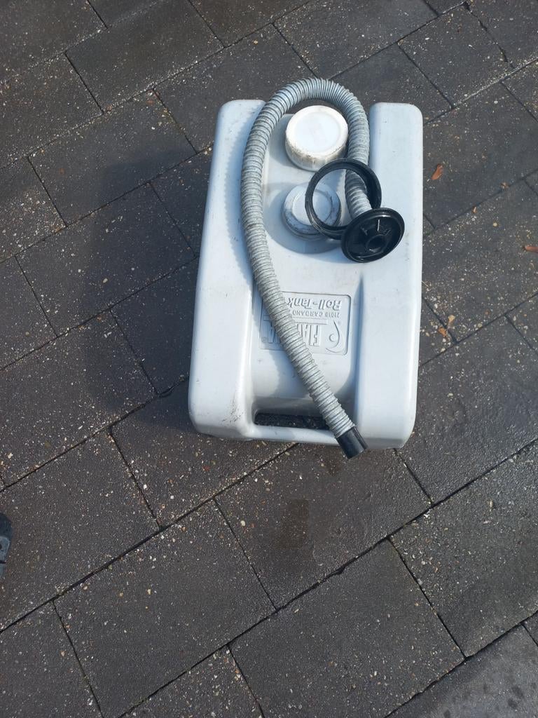 Vuilwatertank caravan met slang en handvat, Ophalen of Verzenden
