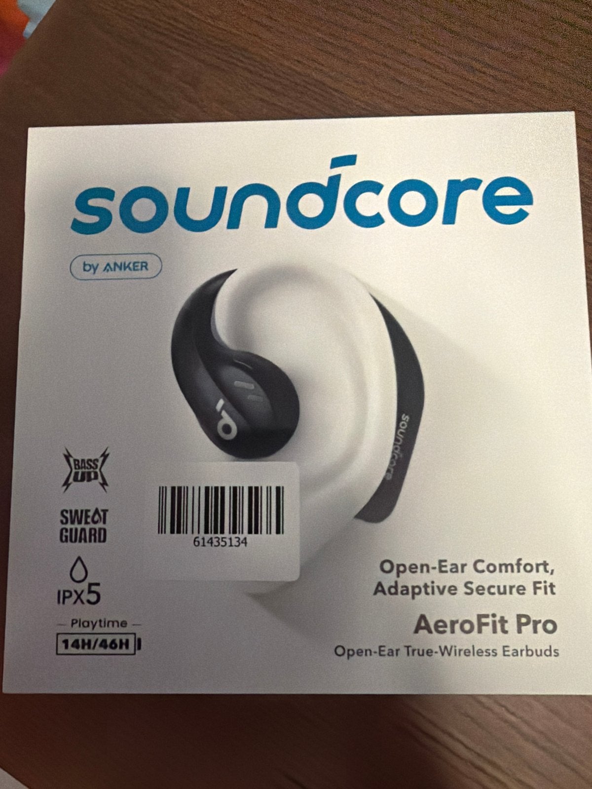 Soundcore by Anker AeroFit Pro Open-Ear True-Wireless Earbud