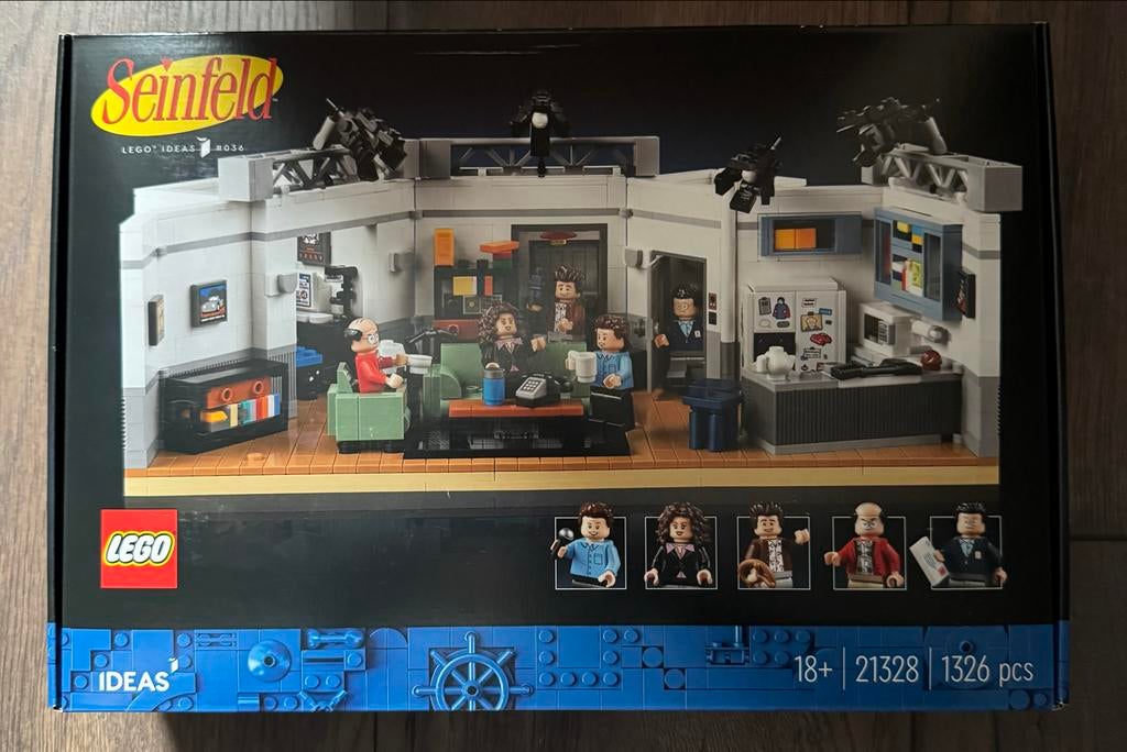 Lego Ideas Seinfeld 21328 nieuw in doos, Lego, Nieuw, Ophalen of Verzenden, Ideas