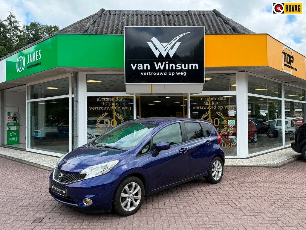 Nissan Note 1.2 DIG-S Connect Edition | Automaat | Navi | Ho, Auto's, Nissan, Stof, Gebruikt, Blauw, 1198 cc