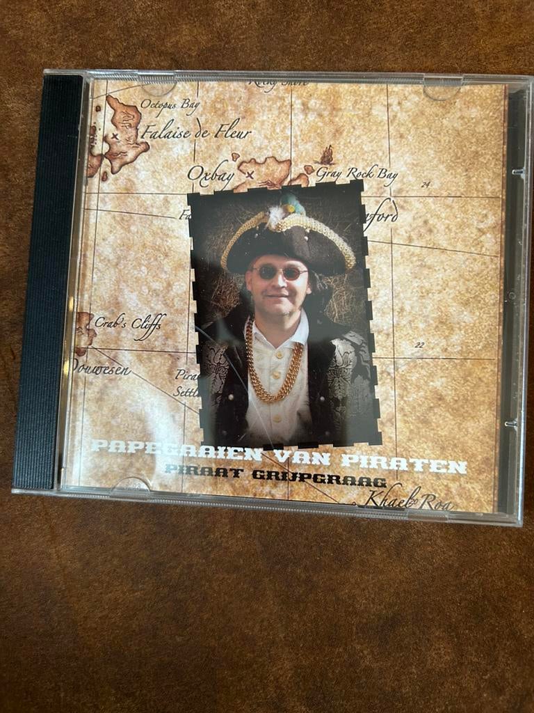 Piraat grijpgraag - papegaaien van piraten, Cd's en Dvd's, Cd's | Nederlandstalig, Ophalen of Verzenden, Zo goed als nieuw, Levenslied of Smartlap