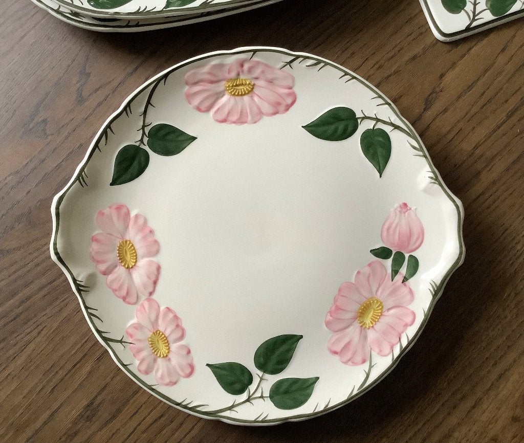 Grote gebakschaal / taartschaal Villeroy en Boch wild Rose, Antiek en Kunst, Ophalen of Verzenden