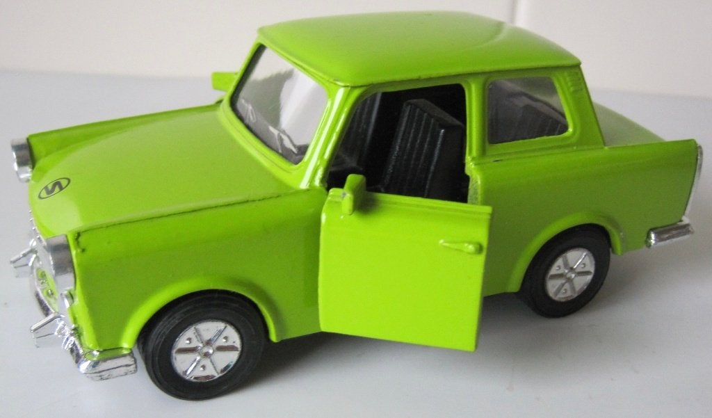 metalen schaalmodel van een Trabant - 1989, Ophalen of Verzenden, Zo goed als nieuw, Auto, Overige merken