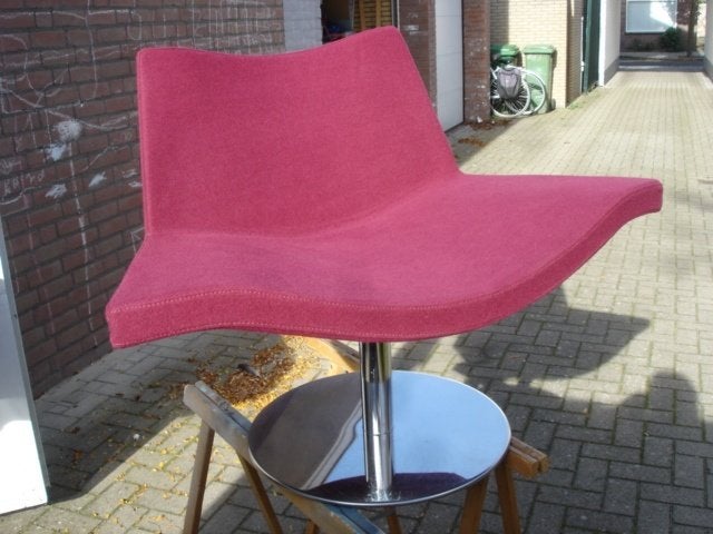 Design lounge stoel HERO van Atelier Deberenn, Ophalen, Gebruikt, 75 tot 100 cm, Stof