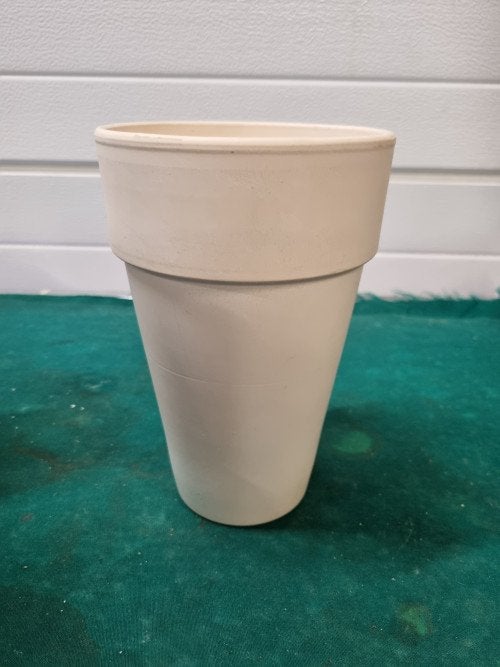 bloempot creme aardewerk, Ophalen of Verzenden, 'T Olde Gre-j, Info@toldegrej.nl, Endepoelstraat 20f Didam