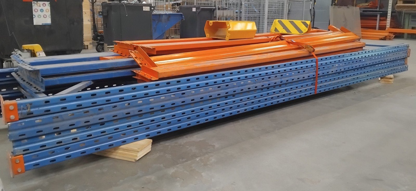 pallet stelling magazijn stelling, Ophalen