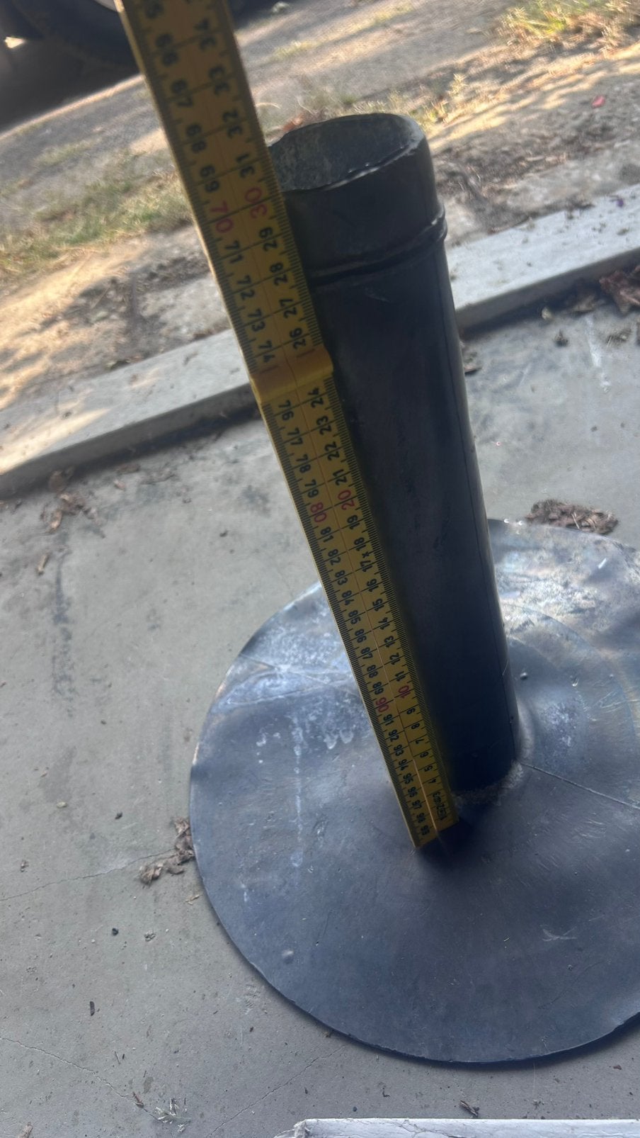 Hwa afvoor lood 50mm, Tuin en Terras, Ophalen, Nieuw, Minder dan 180 cm, Overige typen