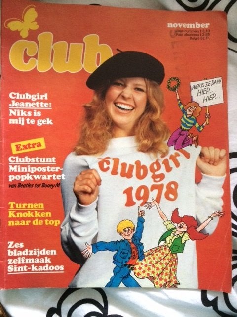 maandblad club november 1978, Verzamelen, Ophalen of Verzenden, 1960 tot 1980, Nederland, Tijdschrift