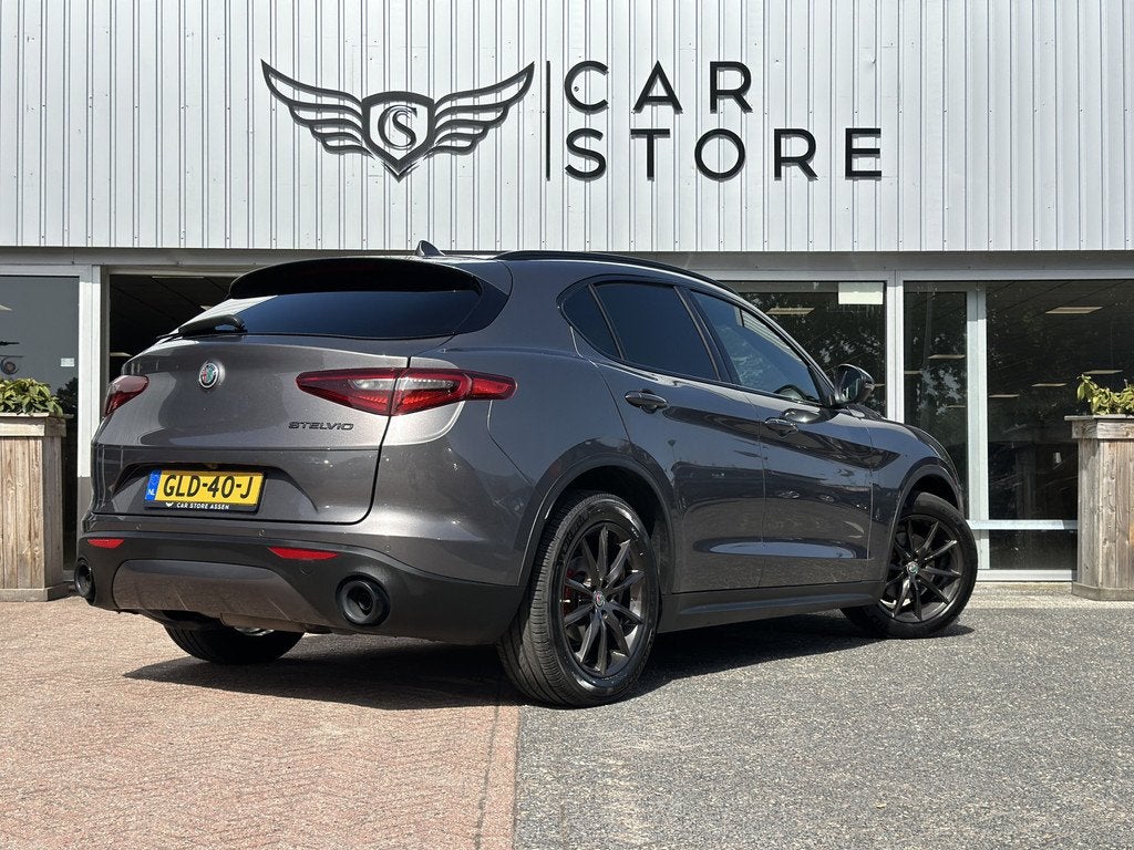 Alfa Romeo Stelvio 2.2d Veloce |LEDER|CAMERA|ACC|ELK.STOELEN, Auto's, Alfa Romeo, Automaat, Achterwielaandrijving, Gebruikt, Euro 6
