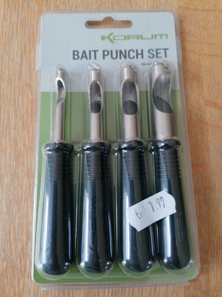 Korum bait punch set, Ophalen of Verzenden, Nieuw, Overige typen