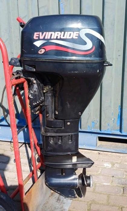 Nette Evinrude 15 pk 4 takt langstaart nw CDI en STATOR, Ophalen, 10 tot 30 pk, Gebruikt, Viertaktmotor
