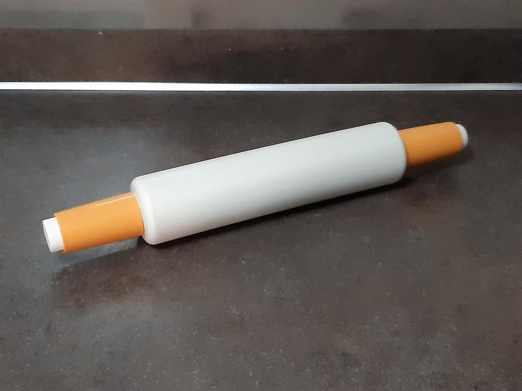 Tupperware vintage deegroller oranje, Huis en Inrichting, Keuken | Tupperware, Ophalen of Verzenden, Oranje, Schaal
